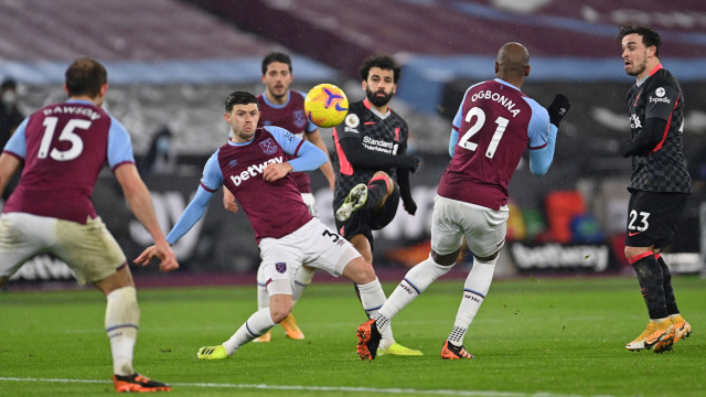 West Ham vs Liverpool: Mohamed Salah Bikin 2 Gol, Si Merah Kalahkan Tuan Rumah (251474)