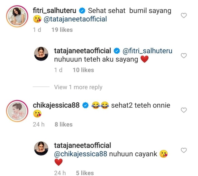 Tata Janeeta Pamer Baby Bump, Sang Suami Baru Sadar Jadi Korban Kejahilan (104057)