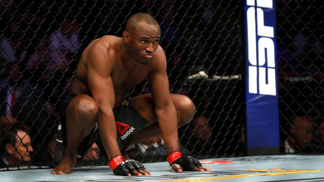 Petarung MMA, Kamaru Usman. Foto: Steve Marcus/Getty Images