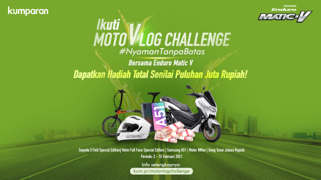 Ikuti MotoVlog Challenge #NyamanTanpaBatas. Dok. kumparan