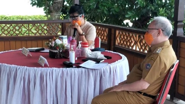 Pemerintah dan Forkopimda Kabupaten Sitaro Bahas Corona, Tulude dan Cuaca Buruk (22123)