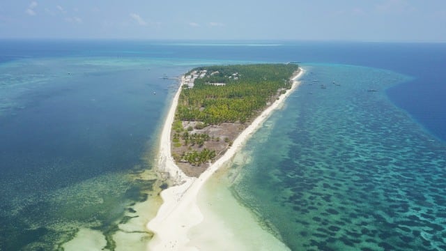 Pulau Lantigiang. Foto: kumparan