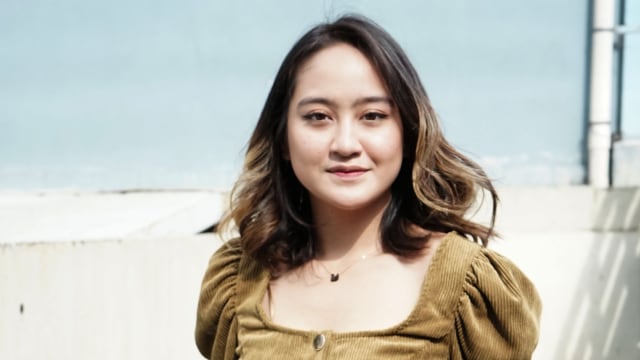 Artis Salshabilla Adriani saat ditemui di kawasan Tendean, Jakarta, Rabu, (3/2/2021).
Foto: Ronny