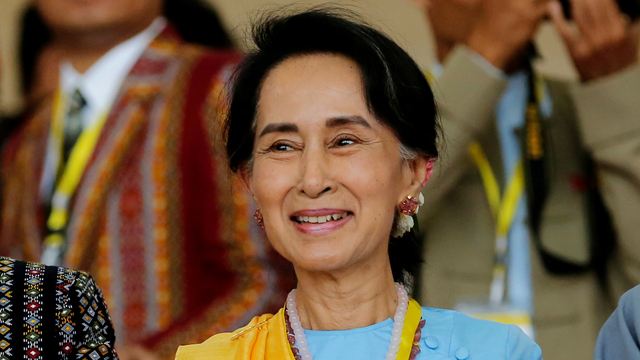 Pemimpin Myanmar, Aung San Suu Kyi. Foto: Soe Zeya Tun/REUTERS