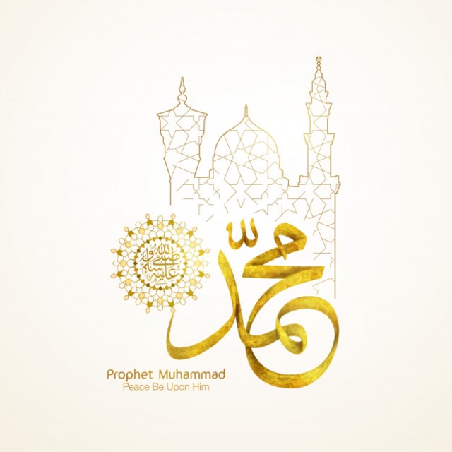 Ilustrasi memanjatkan sholawat kepada Nabi Muhammad SAW. Sumber: Freepik