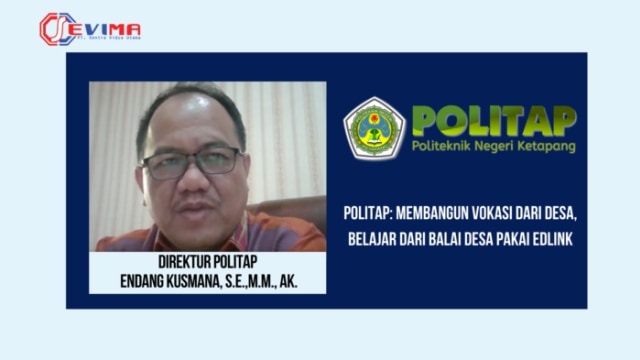 Politap Kuliah dari Balai Desa Pakai Edlink