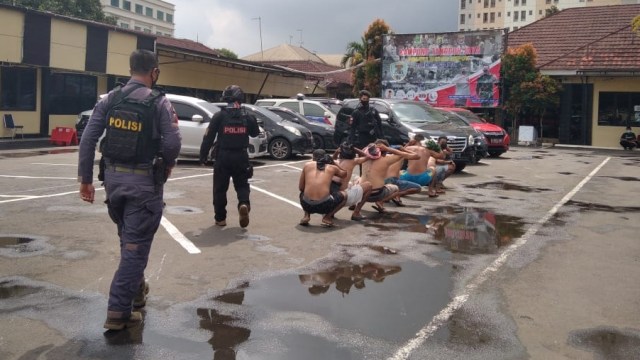 Aksi Tim Jaguar Bekuk Komplotan Preman di Depok. Foto: Dok. Istimewa