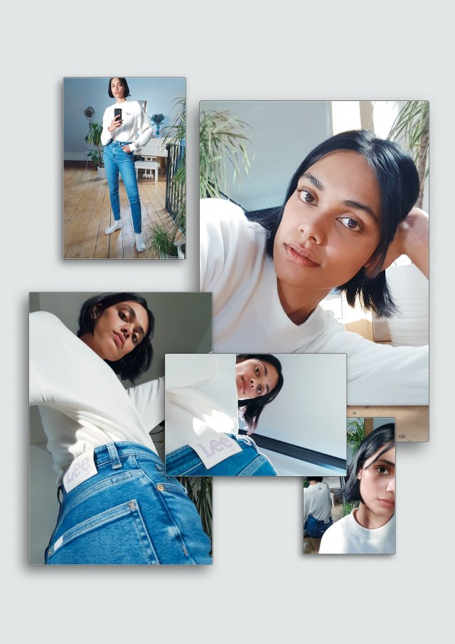 Tampilan Denim Ramah Lingkungan Hasil Kolaborasi H\u0026M dan Lee | kumparan.com