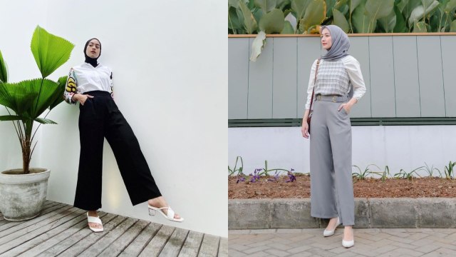 6 OOTD Hijab dengan Celana yang Bisa Jadi Inspirasi ...