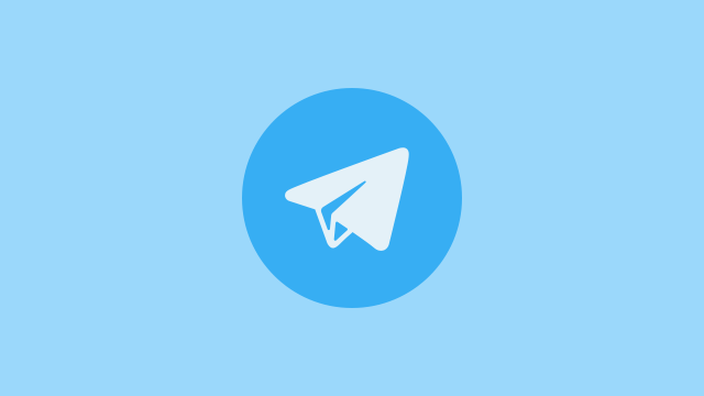 Tampilan logo telegram. Sumber: Messenger People