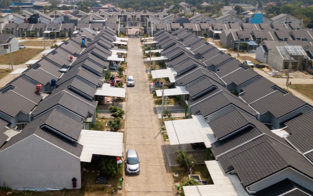 Ilustrasi kawasan perumahan. (foto: Shutterstock)