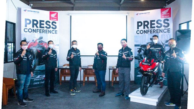 Astra Motor Kalimantan Barat memperkenalkan All New Honda CBR 150R. Foto: Dok. Astra Motor Kalbar