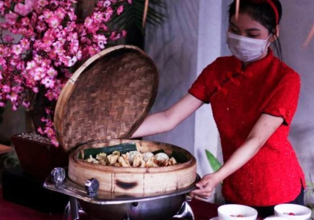 Kuliner Tionghoa bertema ‘Kampoeng Pecinan Suroboyo’. Foto-foto: Dok. Basra