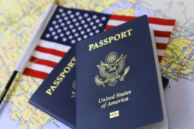Paspor Negara Amerika Serikat. Foto: Shutter Stock