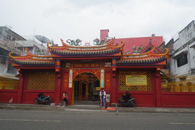 Vihara Thay Bin Hio Bandar Lampung | Foto: Sidik Aryono