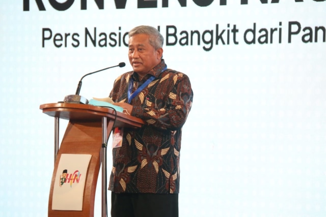Mohammad Nuh di acara Hari Pers Nasional (HPN) tahun 2021. Foto: Dok. Pemprof DKI