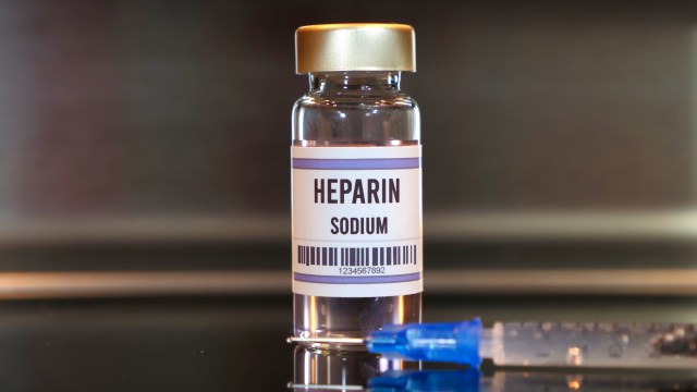 Ilustrasi obat Heparin. Foto: Getty Images
