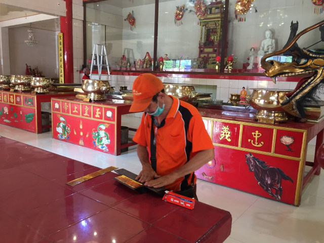 Suasana Yayasan Vihara Dharma Bhakti di Aceh. Foto: Zuhri Noviandi/kumparan