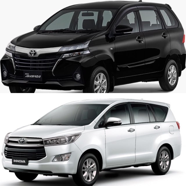 Toyota Avanza dan Toyota Kijang Innova. Foto: Dok. Istimewa