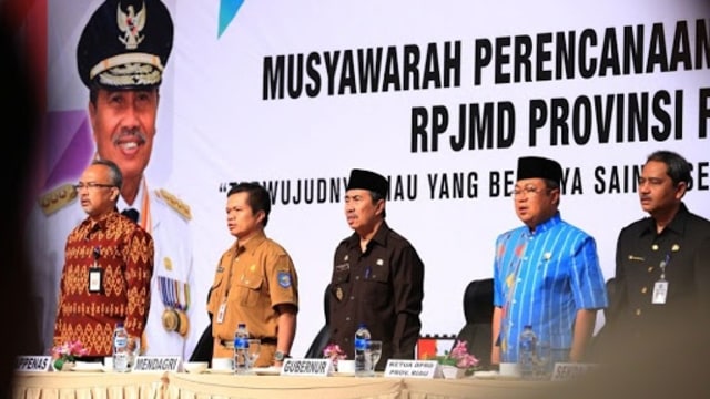 Musyawarah perencanaan pembangunan RPJMD Provinsi Riau tahun 2019-2024. Foto: infopublik.id