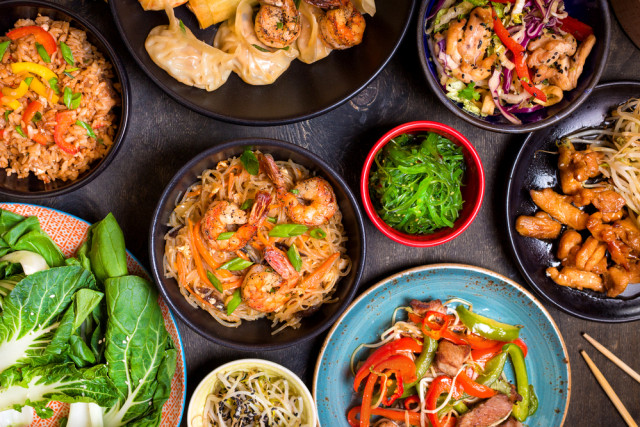 Ilustrasi makanan oriental. Foto: Shutterstock