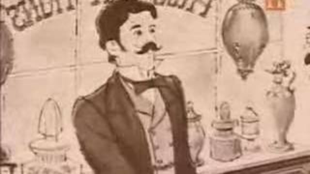 Ilustrasi penjual permen karet pada awal abad ke-19. | Wikimedia Commons