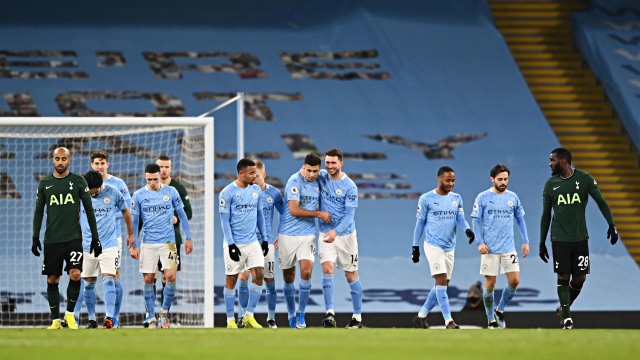 Manchester City vs Tottenham Hotspur. Foto: Reuters/Rui Vieira