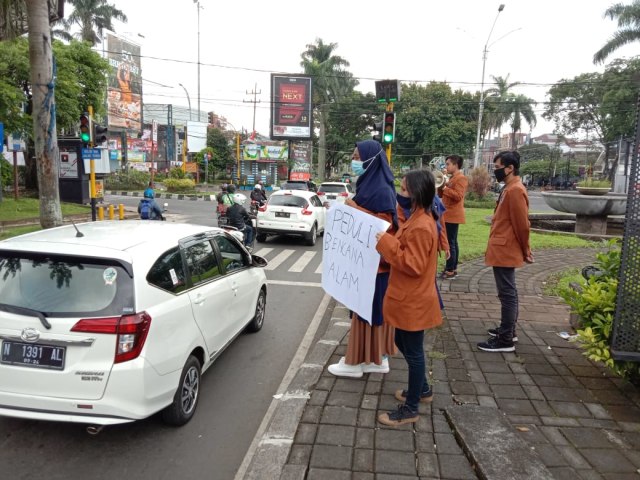 Mahasiswa Unikama. Foto: Feni Yusnia