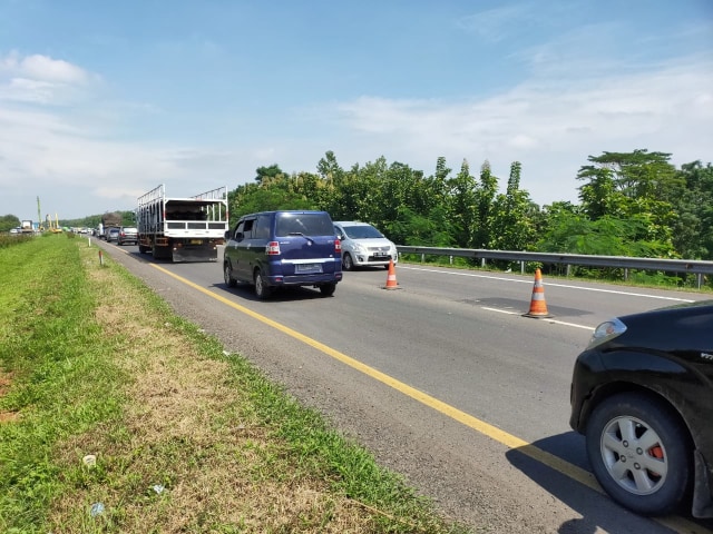 Proyek Jalan Sementara di Tol Cipali yang Amblas Ditargetkan Selesai 10 Hari (32894)