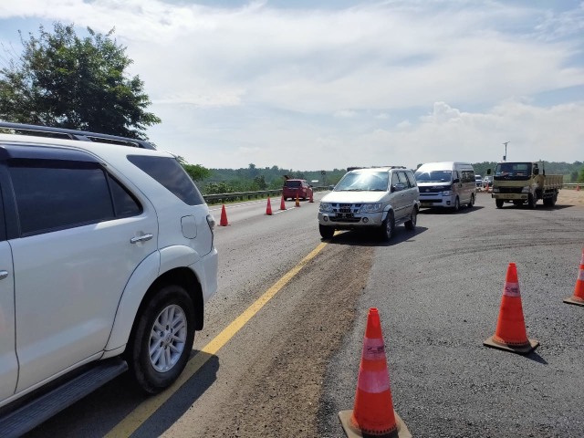Proyek Jalan Sementara di Tol Cipali yang Amblas Ditargetkan Selesai 10 Hari (32892)