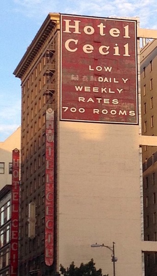 Ilustrasi Hotel Cecil, Los Angeles Foto: Wikimedia Commons