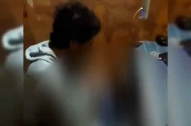 Viral Video Pria di Surabaya Aniaya Anak Tirinya yang Masih Balita 