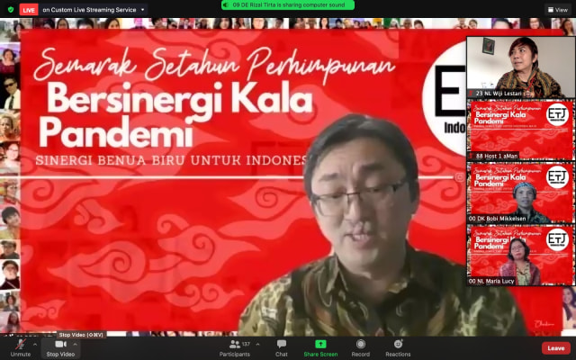Semarak Setahun Perhimpunan Eropa untuk Indonesia Maju "Sinergi Kala Pandemi" (87844)