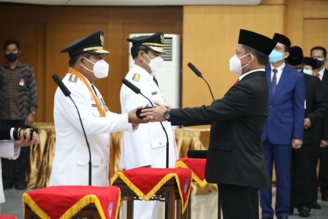 Suhajar Diantoro resmi jadi Pj Gubernur Kepri (Foto:ist)