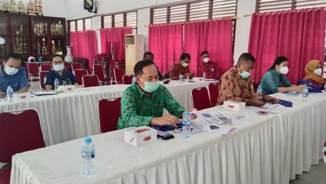 Peserta FGD BPS Kota Sorong Dalam Angka 2021, foto : Yanti/Balleo News