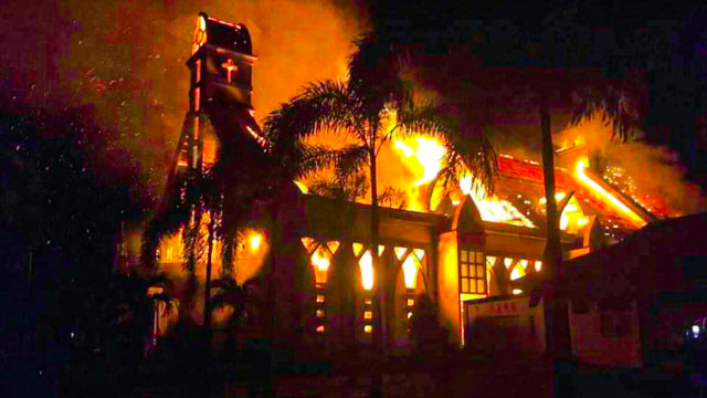 Gereja di Halmahera Utara Terbakar, Kerugian Ditaksir Capai Rp 8 Miliar (69355)