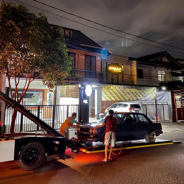Layanan towing mobil dari Artshine Towing Foto: dok. instagram.com/artshine.towing