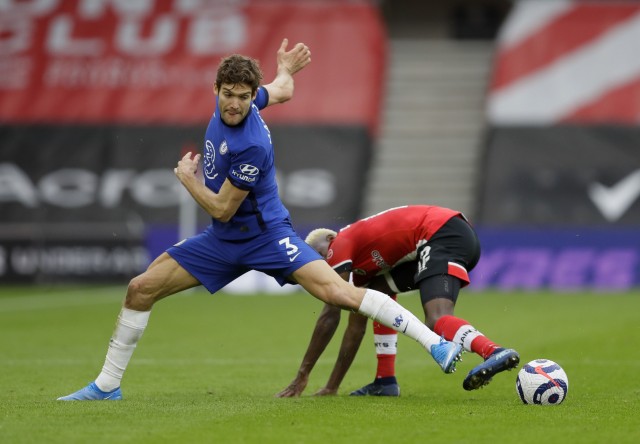 Southampton vs Chelsea. Foto: Kirsty Wiggleworth/Reuters