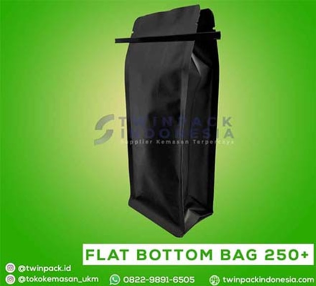 Flat Bottom Bag 250+ (foto: dok/Twinpack Indonesia).