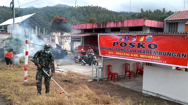 Desa Warembungan di Minahasa akan menjadi desa percontohan pelaksanaan PPKM Skala Mikro di Sulawesi Utara