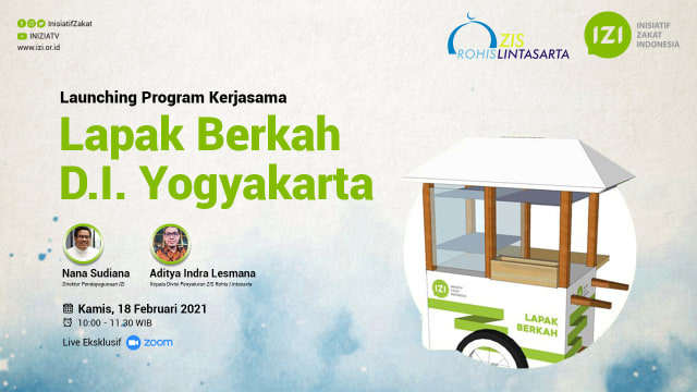 Event Program Kerjasama “Lapak Berkah” IZI Yogyakarta dan ZIS Rohis Lintasarta