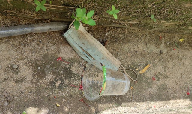 Limbah Masker di Kabupaten Bangka Selatan Masih Terabaikan (256849)