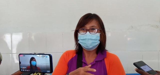 Jubir Satgas Pencegahan dan Penanganan COVID-19 Kabupaten Lembata, dr. Lucia Sandra Gunadi.