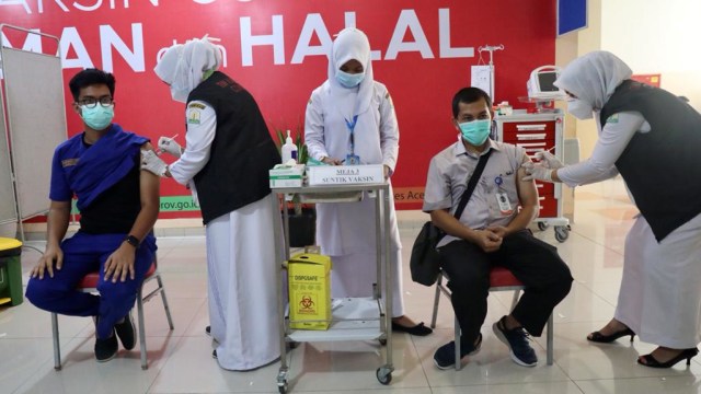 7.227 Nakes di Aceh Belum Disuntik Vaksin Corona Sinovac Dosis Pertama (291713)