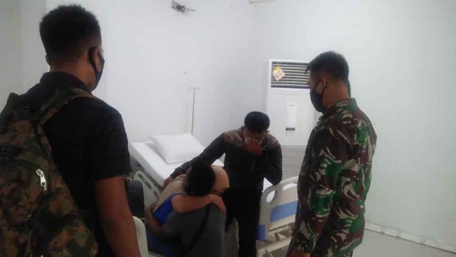 Prajurit Batalyon Komando 461 Paskhas gagalkan percobaan bunuh diri di Wisma Atlet Pademangan. Foto: www.paskhas.mil.id