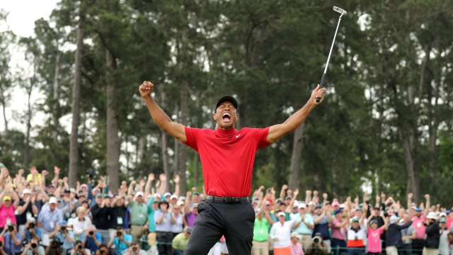 Pemain golf legendaris Tiger Woods. Foto: Lucy Nicholson/REUTERS