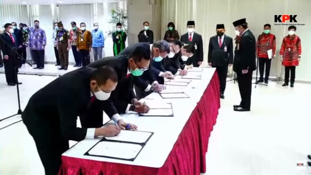 Firli Bahuri Lantik Kabag Perbendaharaan dan 11 JPU KPK (107660)