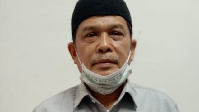 Eks Kakanwil Sumut IZ saat menjadi tahanan Kejati Sumut. Foto: Dok. Istimewa