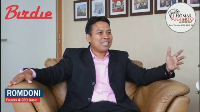 Founder Birdie. Foto: YouTube Thomas Sugiarto