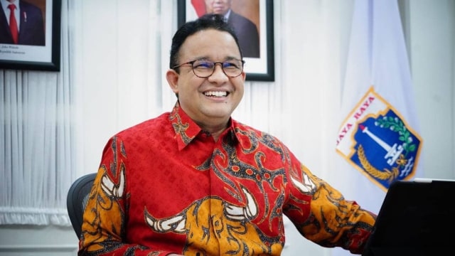 Gubernur DKI Jakarta, Anies Baswedan merayakan Cap Go Meh virtual. Foto: Instagram/@aniesbaswedan